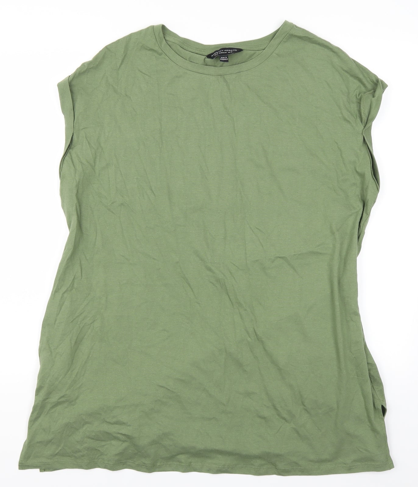 Dorothy Perkins Womens Green   Basic T-Shirt Size 18