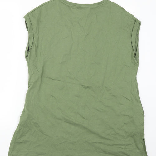 Dorothy Perkins Womens Green   Basic T-Shirt Size 18