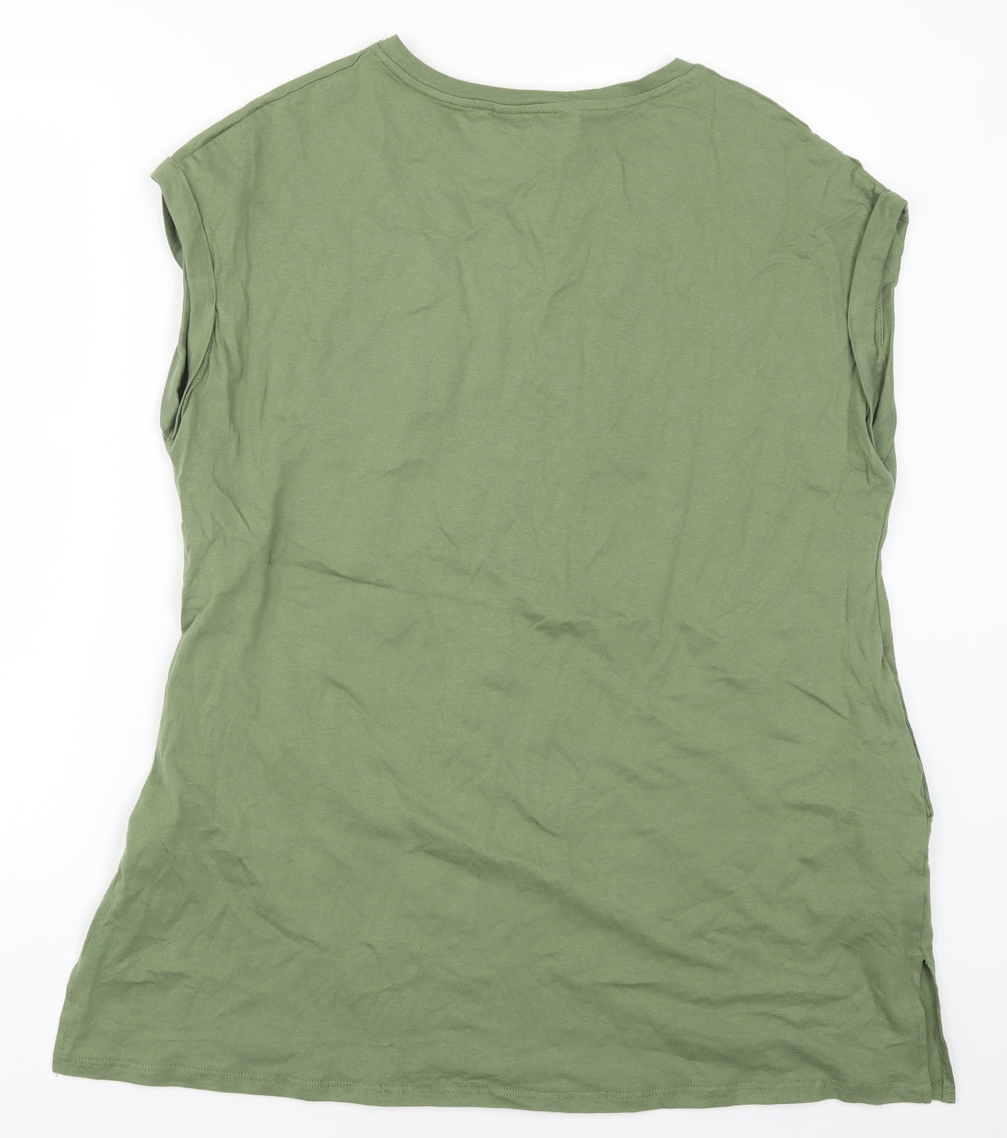 Dorothy Perkins Womens Green   Basic T-Shirt Size 18