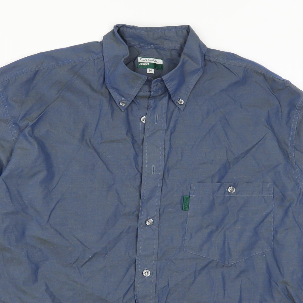 Paul Smith Mens Blue    Dress Shirt Size M