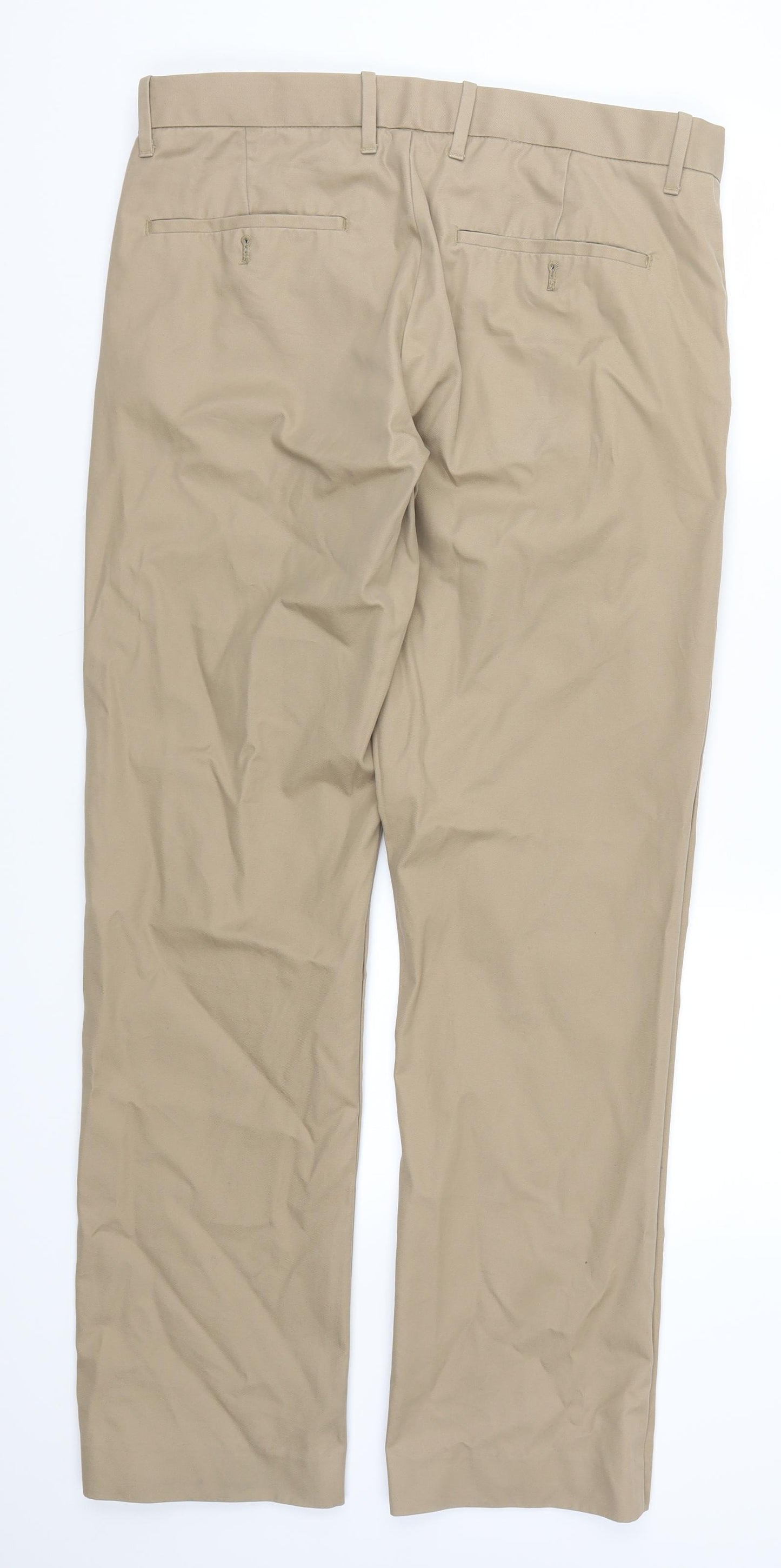 Gap Mens Beige   Chino Trousers Size 32 L32 in