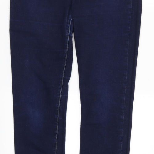 Levi Strauss & Co. Womens Blue  Denim Straight Jeans Size 32 in L30 in