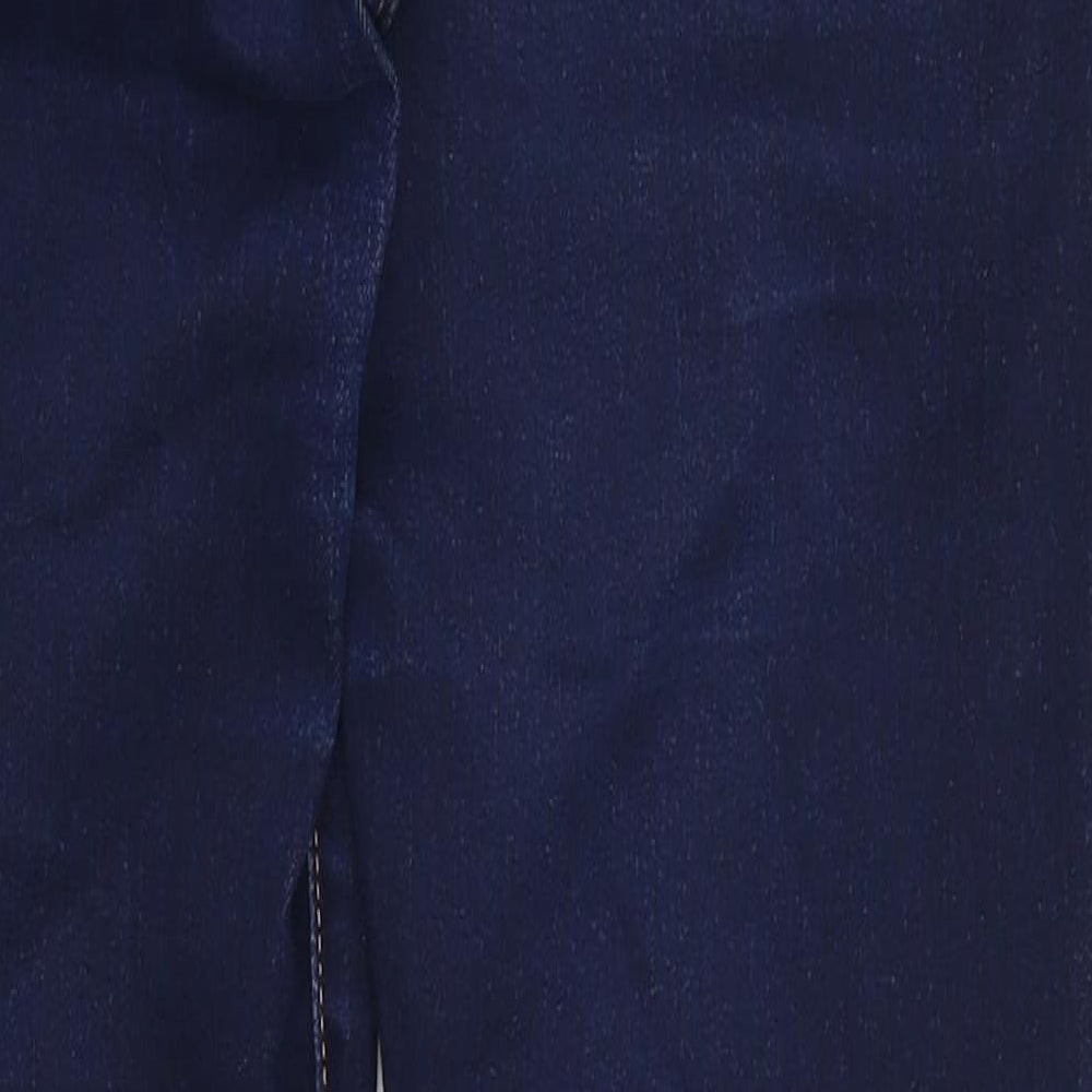 Levi Strauss & Co. Womens Blue  Denim Straight Jeans Size 32 in L30 in