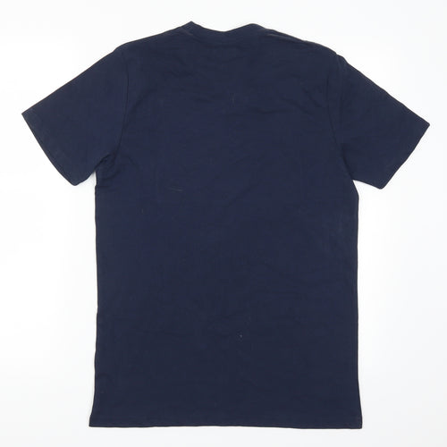 Avenue Mens Blue    T-Shirt Size S  - Eat Sleep Turkey Repeat