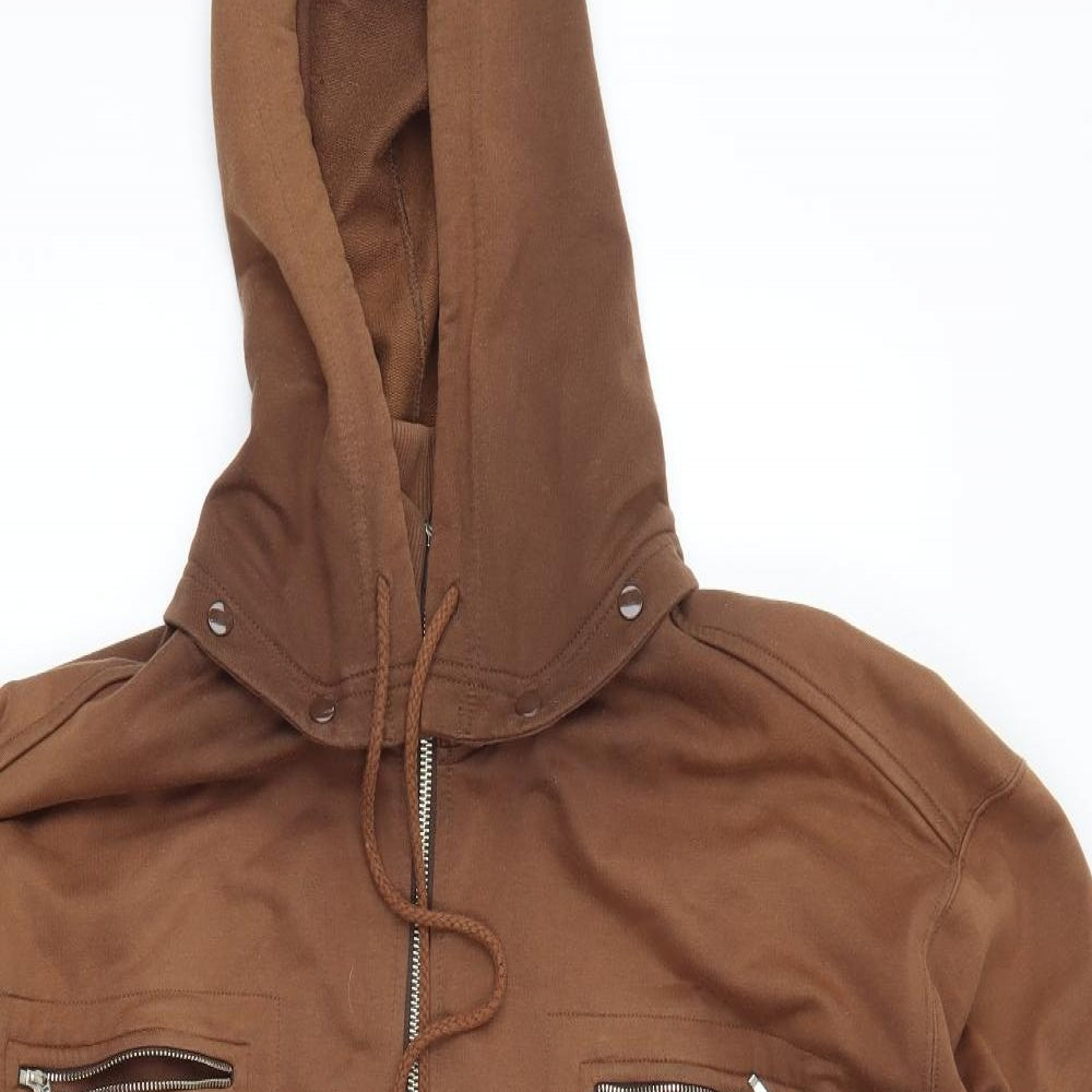 DASH Womens Brown   Jacket  Size L