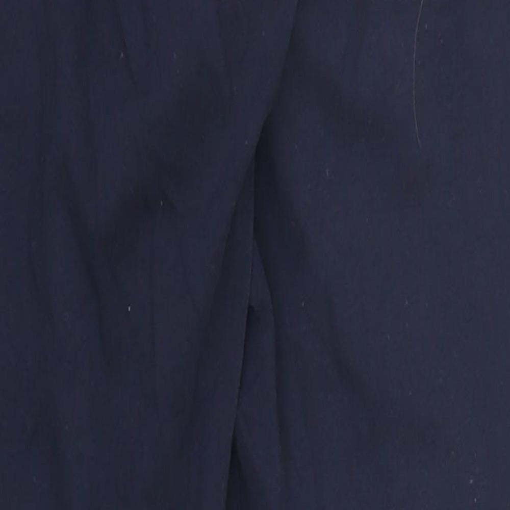 adidas Womens Blue   Track Pants Leggings Size 8 L26 in - Adidas
