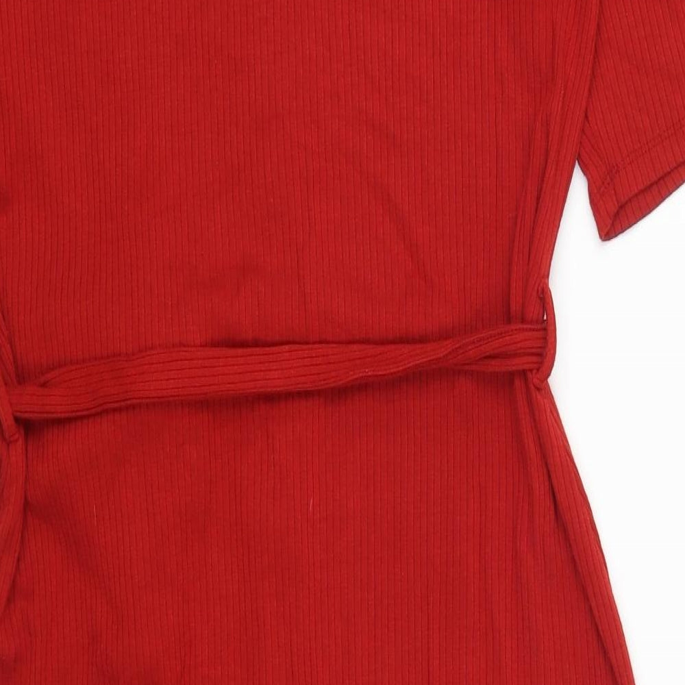F&F Womens Red   Pencil Dress  Size 14