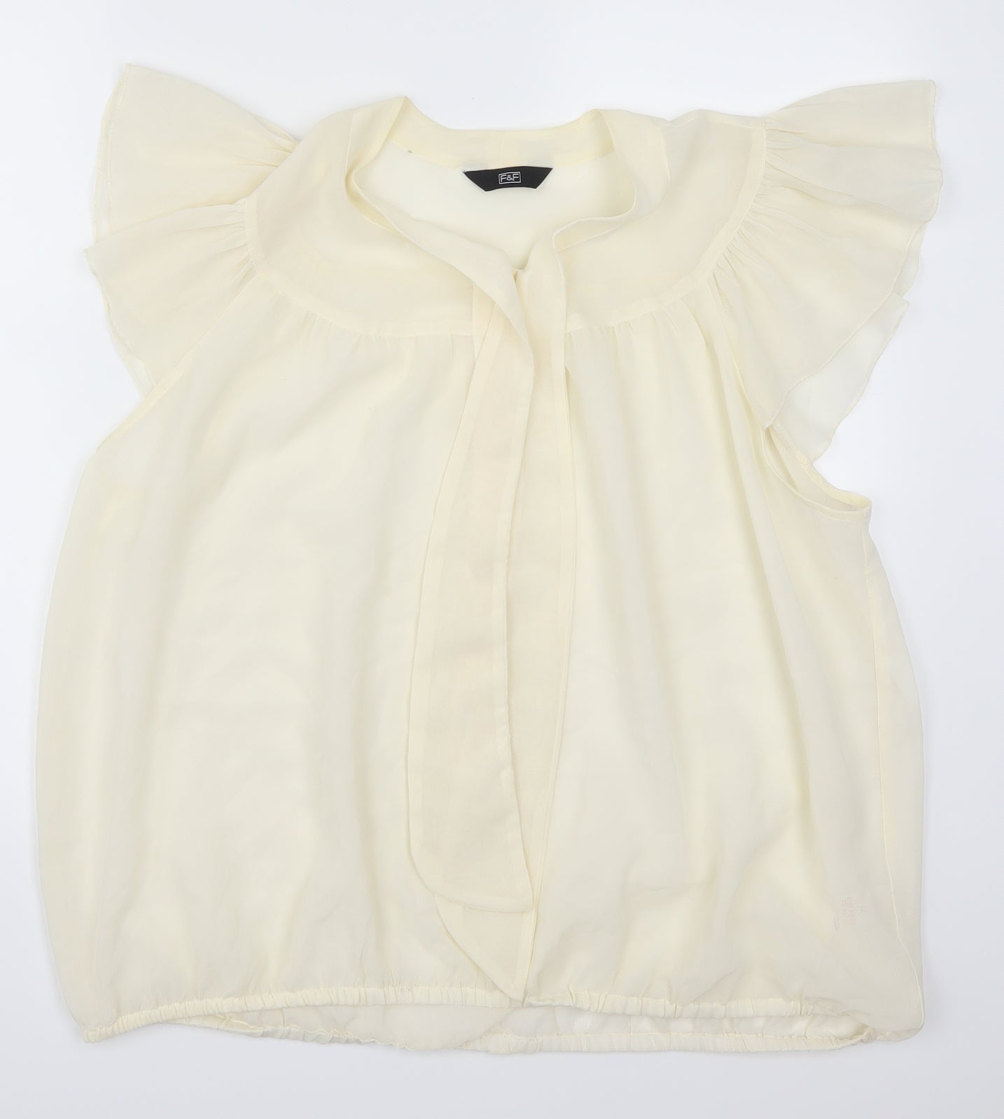 F&F Womens Beige   Basic Blouse Size 22