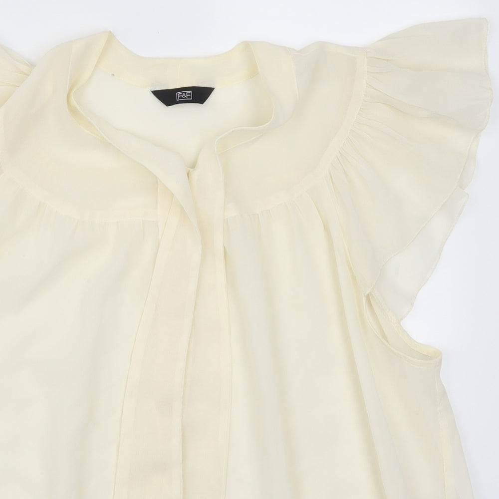 F&F Womens Beige   Basic Blouse Size 22