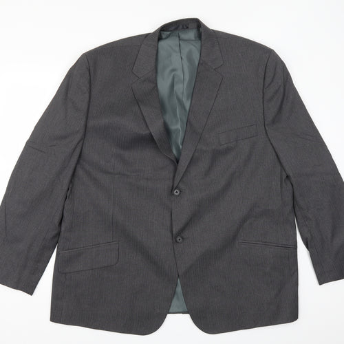 George Mens Grey   Jacket Suit Jacket Size 48