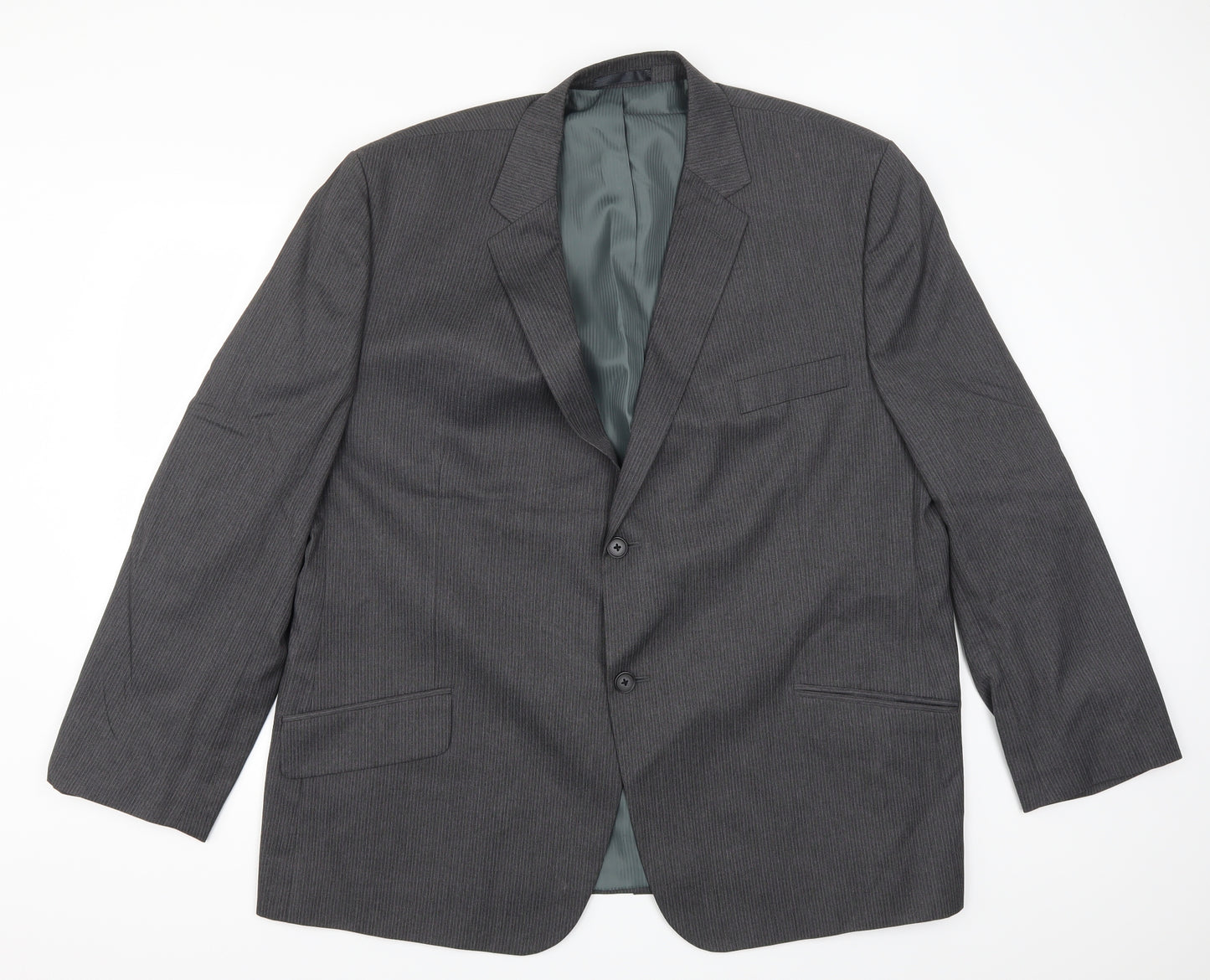 George Mens Grey   Jacket Suit Jacket Size 48