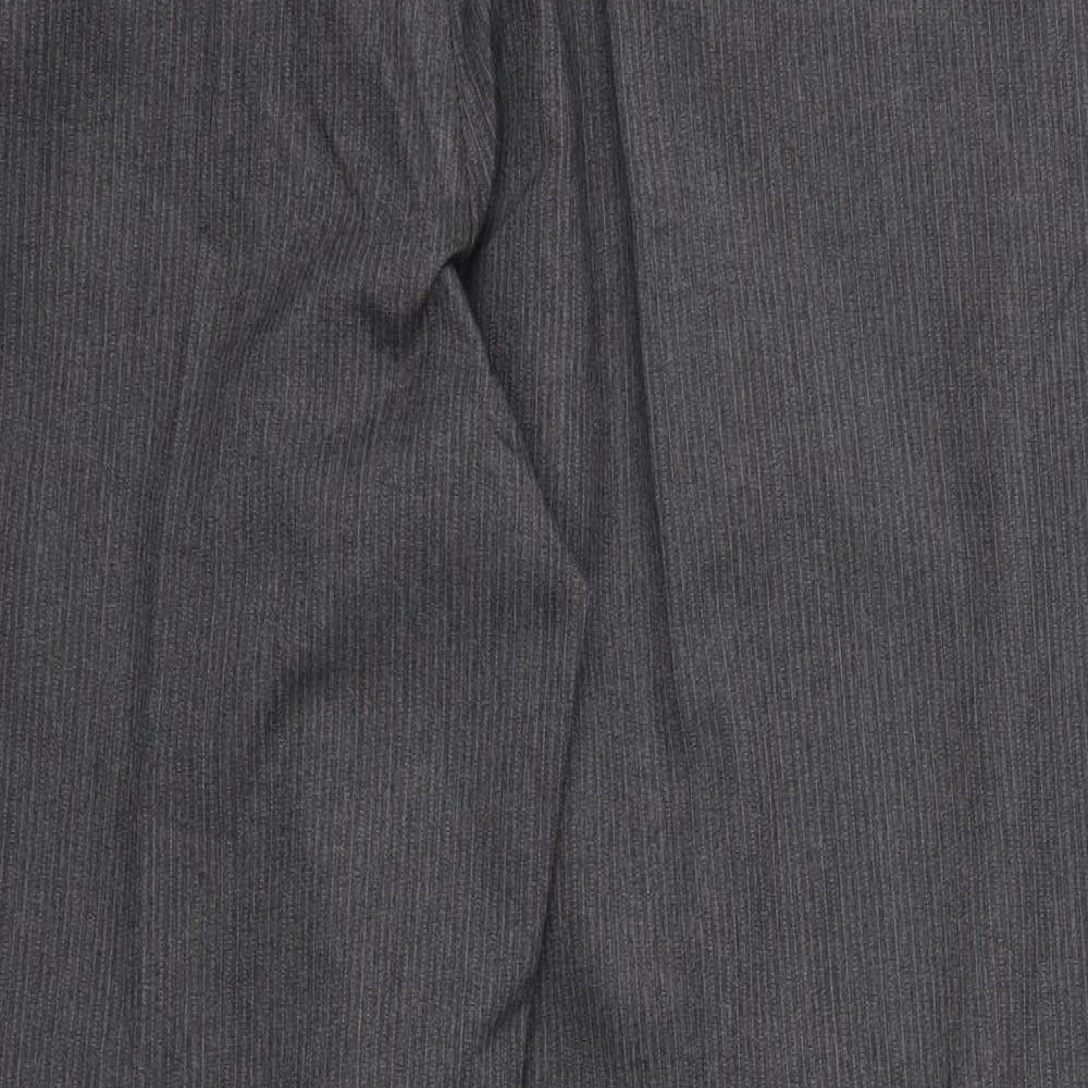 George Mens Grey Striped  Trousers  Size 42 L30 in