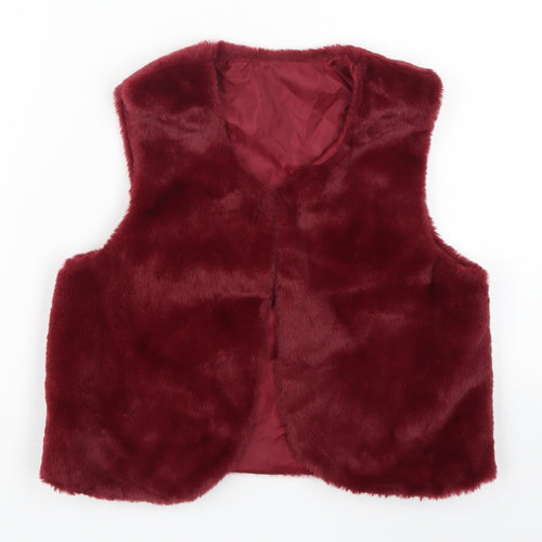 Matalan Girls Red   Jacket  Size 10 Years