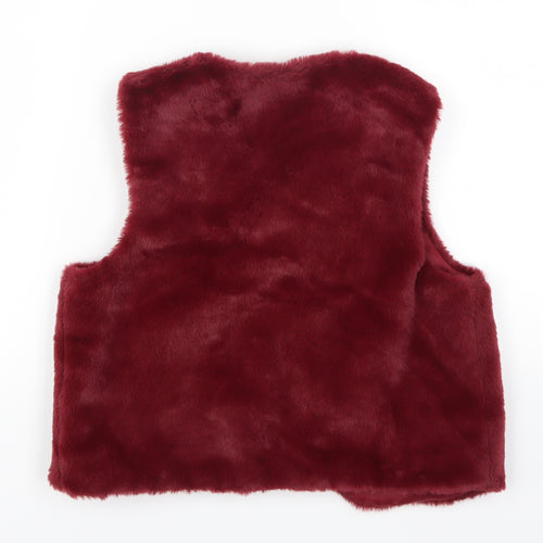 Matalan Girls Red   Jacket  Size 10 Years