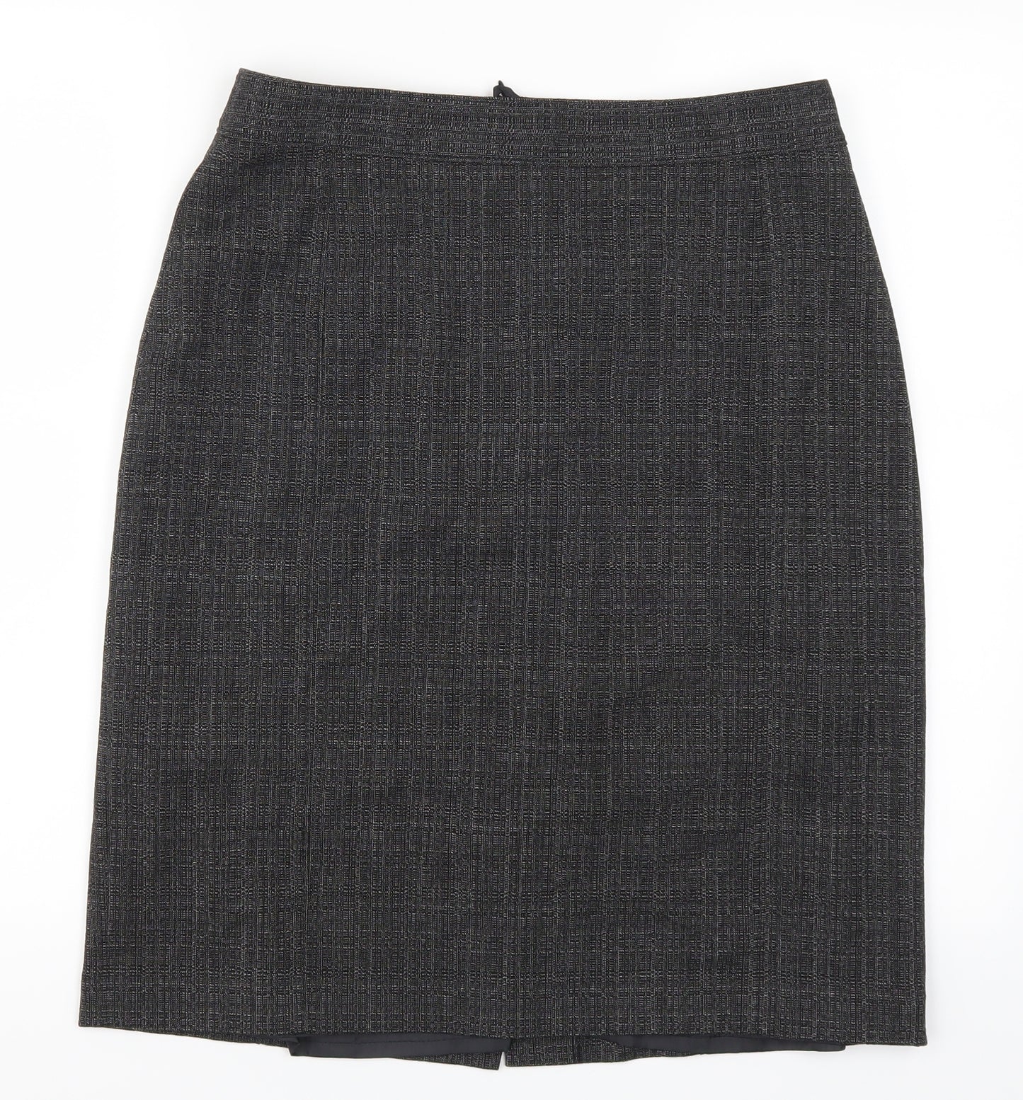 The Collection Womens Grey   Straight & Pencil Skirt Size 12