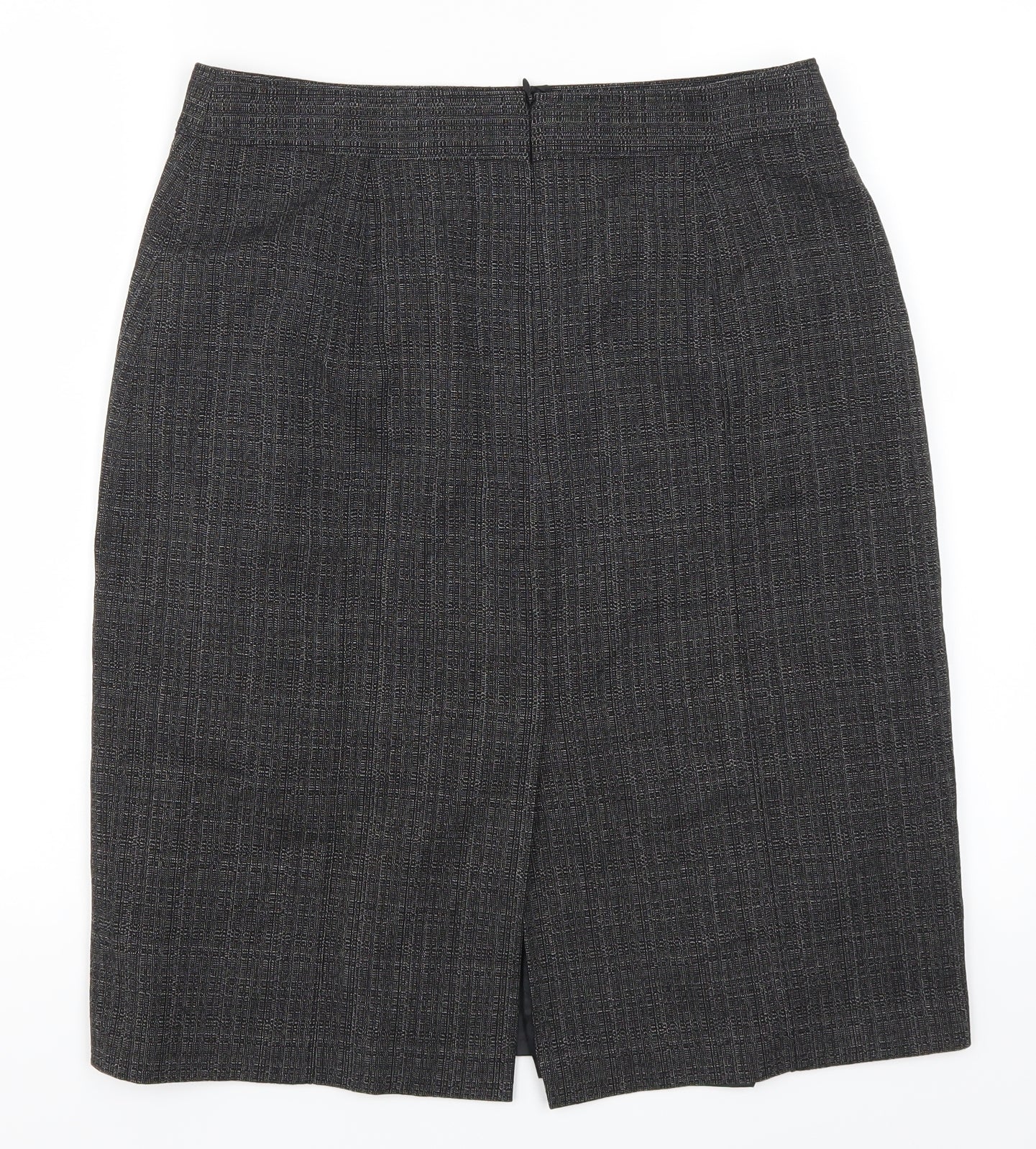 The Collection Womens Grey   Straight & Pencil Skirt Size 12