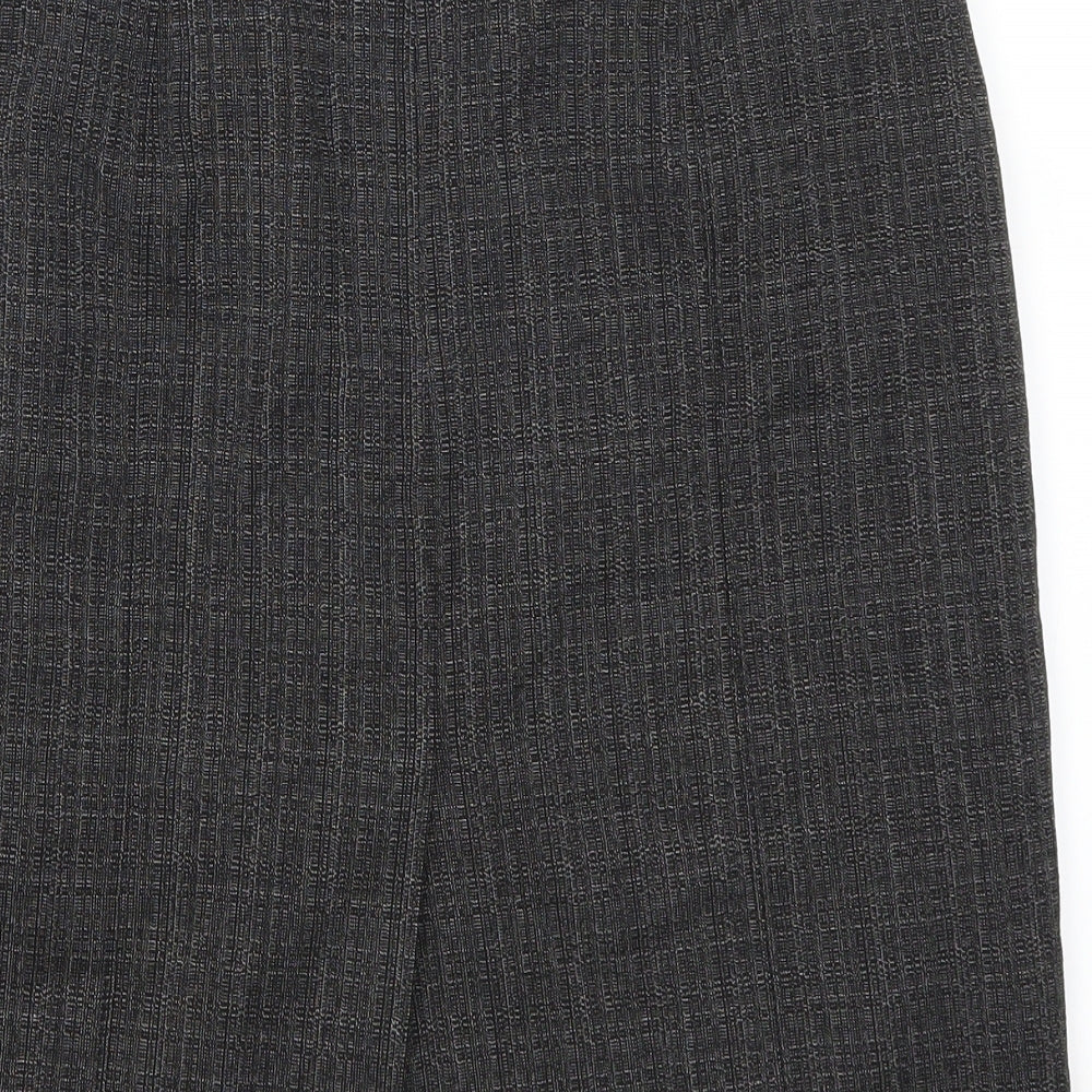 The Collection Womens Grey   Straight & Pencil Skirt Size 12