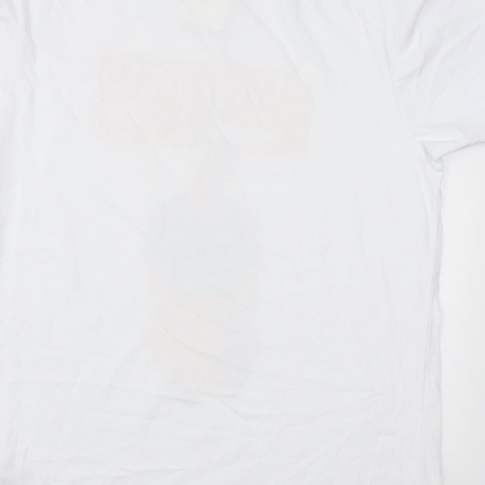 Primark Mens White    T-Shirt Size L  - American Pie