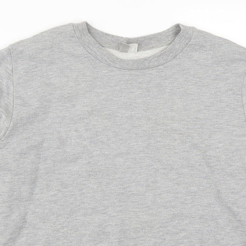 ASOS Womens Grey   Pullover Sweatshirt Size 10