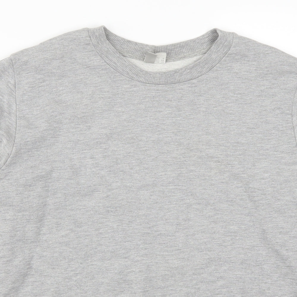 ASOS Womens Grey   Pullover Sweatshirt Size 10