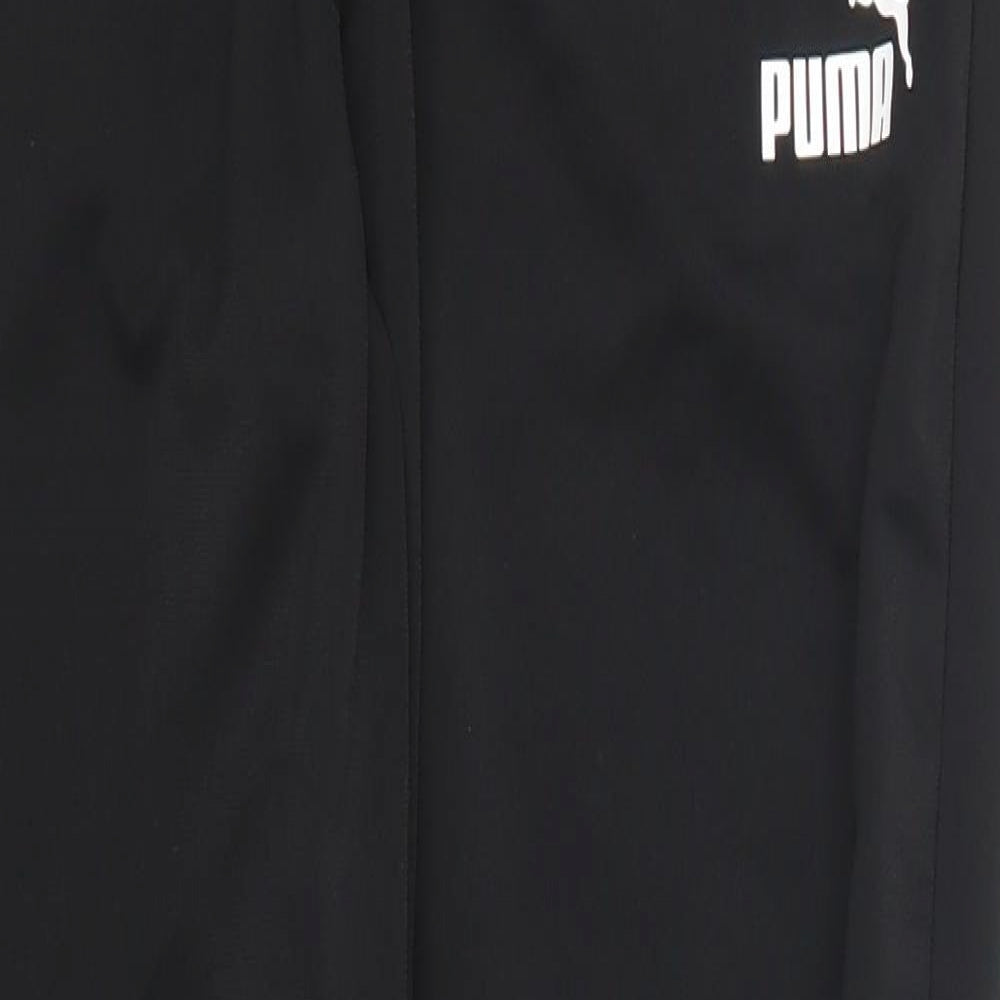 PUMA Mens Black   Sweatpants Trousers Size S L29 in