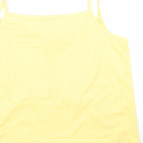 Asda George Womens Yellow   Camisole Tank Size 14
