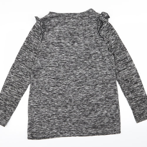 Papaya Womens Grey   Basic T-Shirt Size 14
