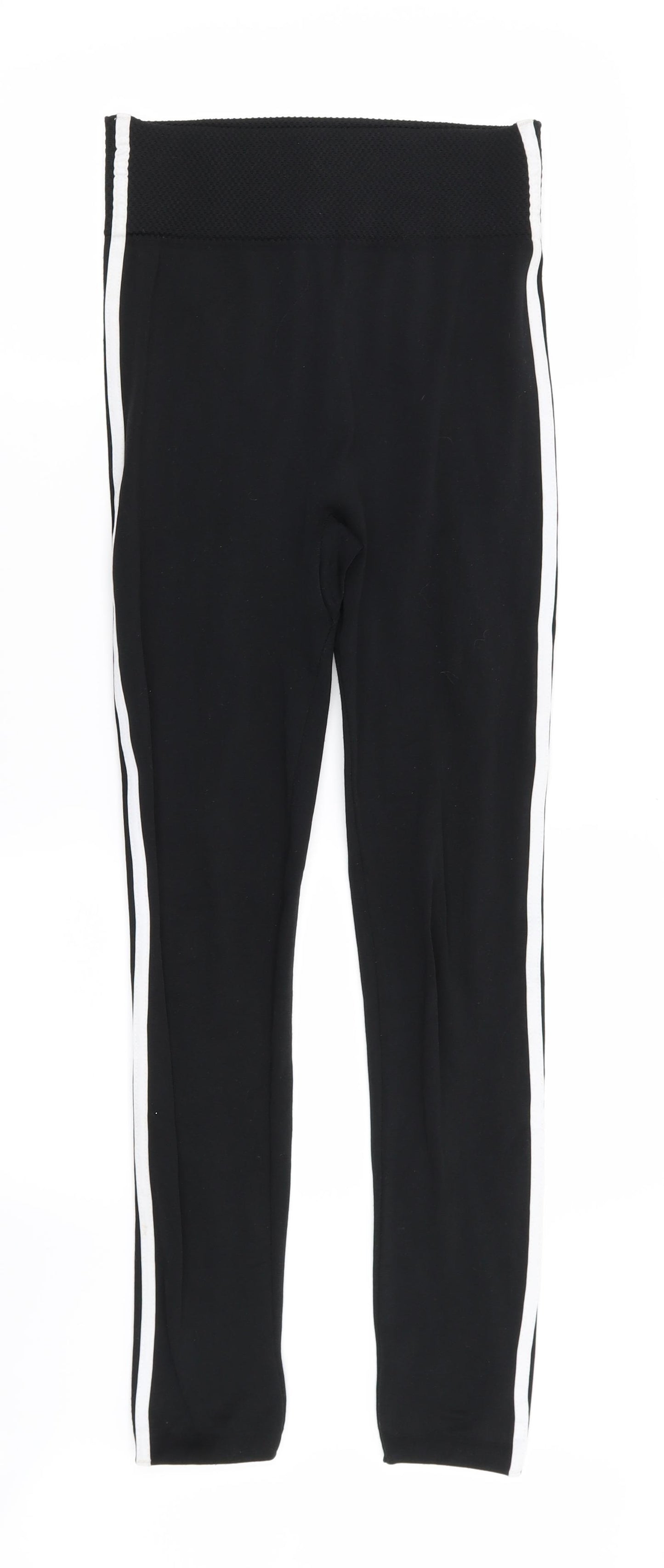 QED London Womens Black   Jegging Trousers Size S L27 in - Stretch waistband/legging