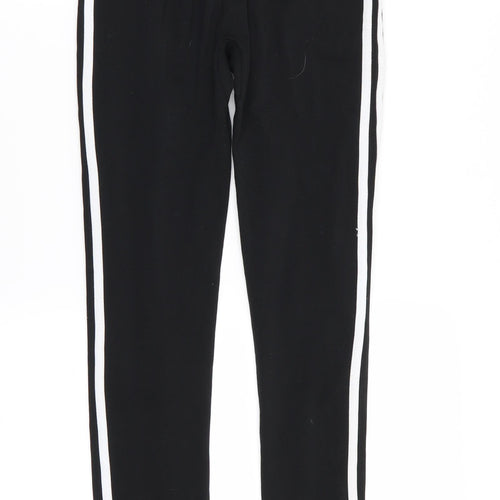 QED London Womens Black   Jegging Trousers Size S L27 in - Stretch waistband/legging