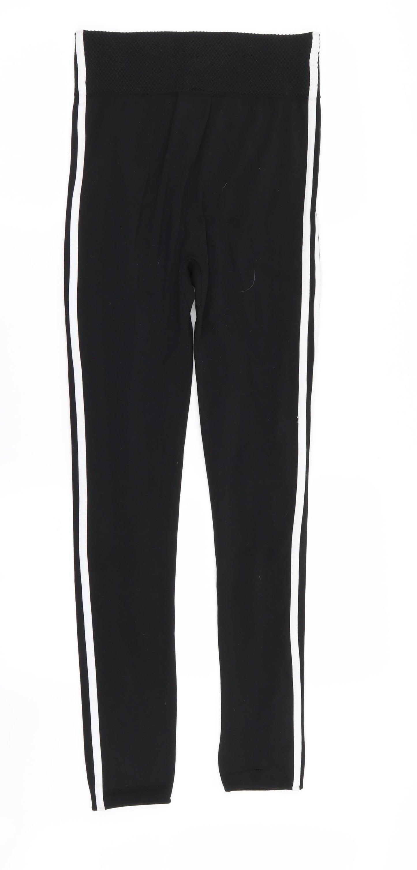 QED London Womens Black   Jegging Trousers Size S L27 in - Stretch waistband/legging