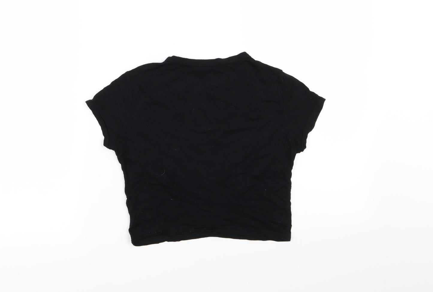 PLT Womens Black   Basic T-Shirt Size 8