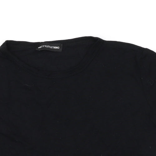 PLT Womens Black   Basic T-Shirt Size 8