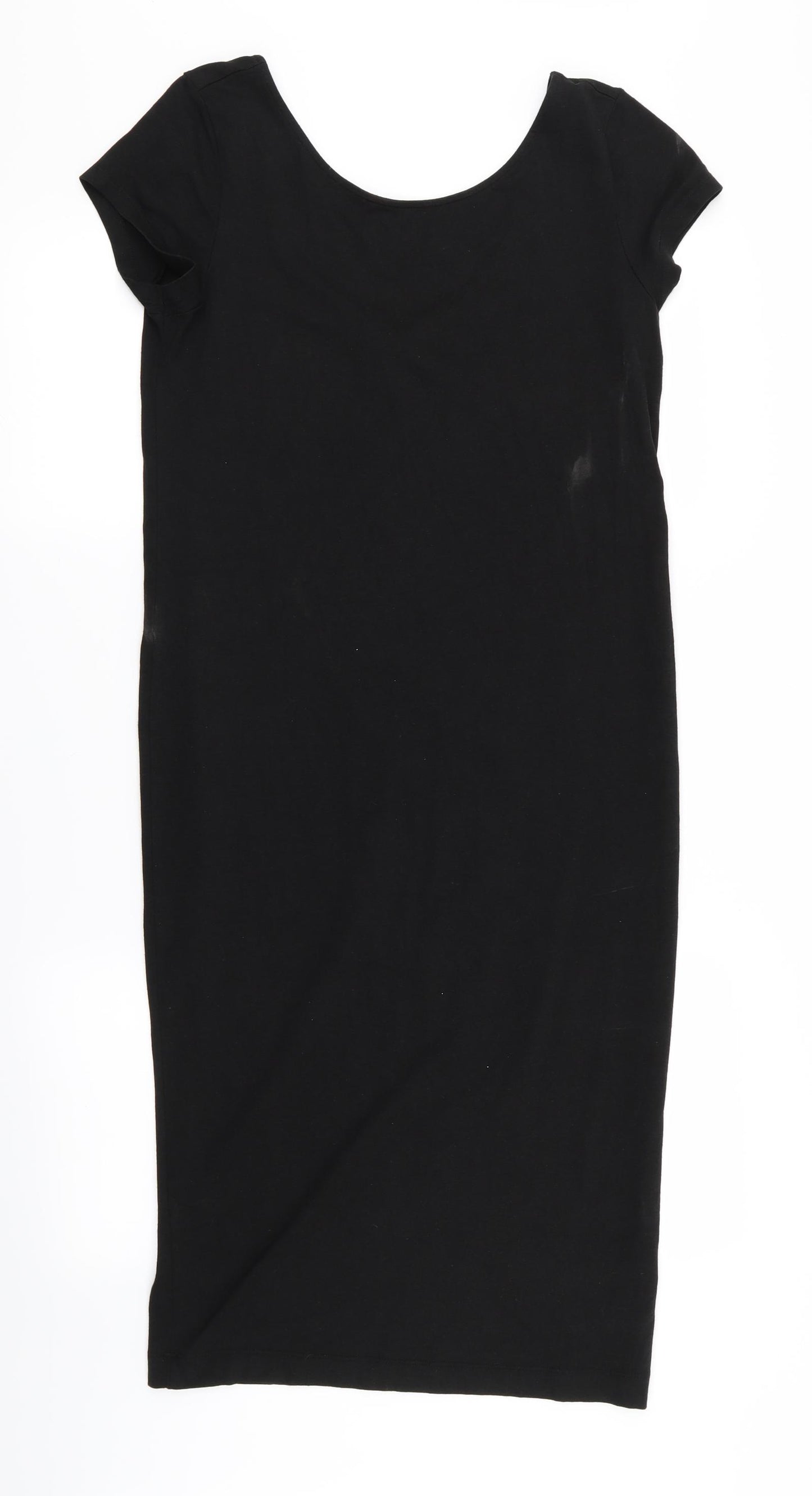 H&M Womens Black   Pencil Dress  Size 14