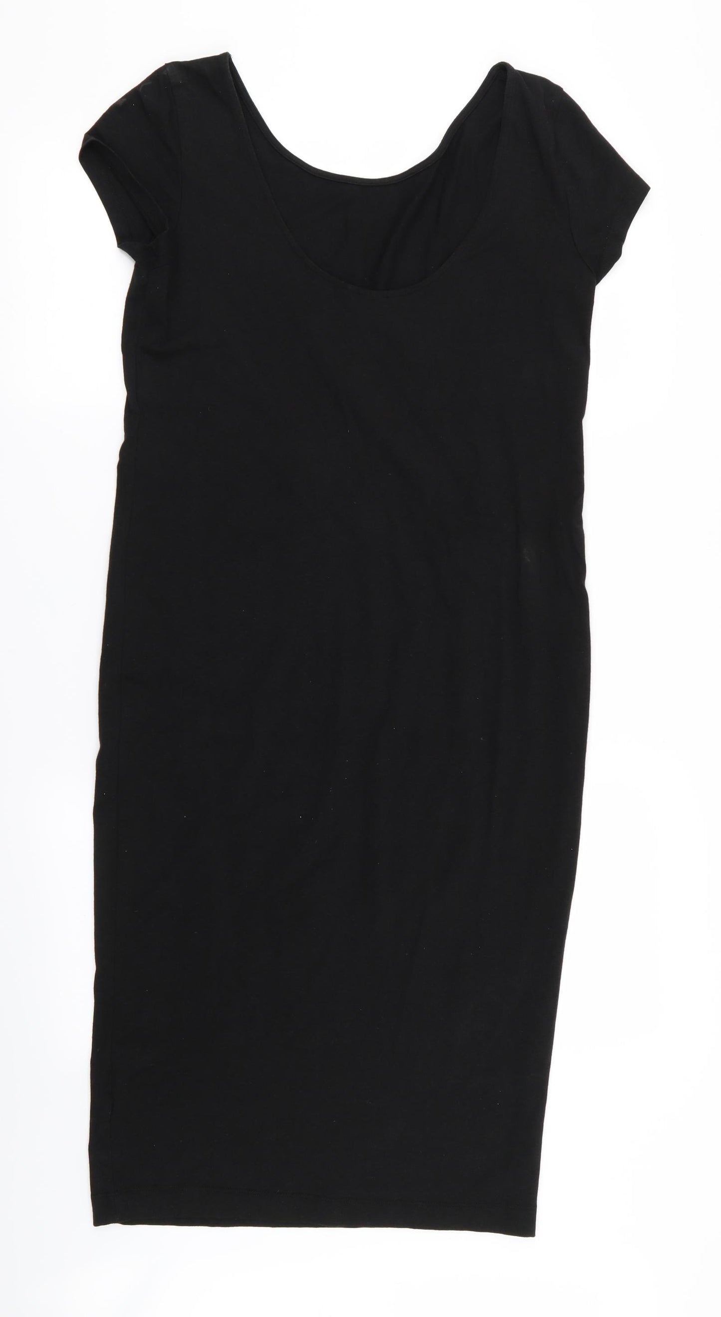 H&M Womens Black   Pencil Dress  Size 14