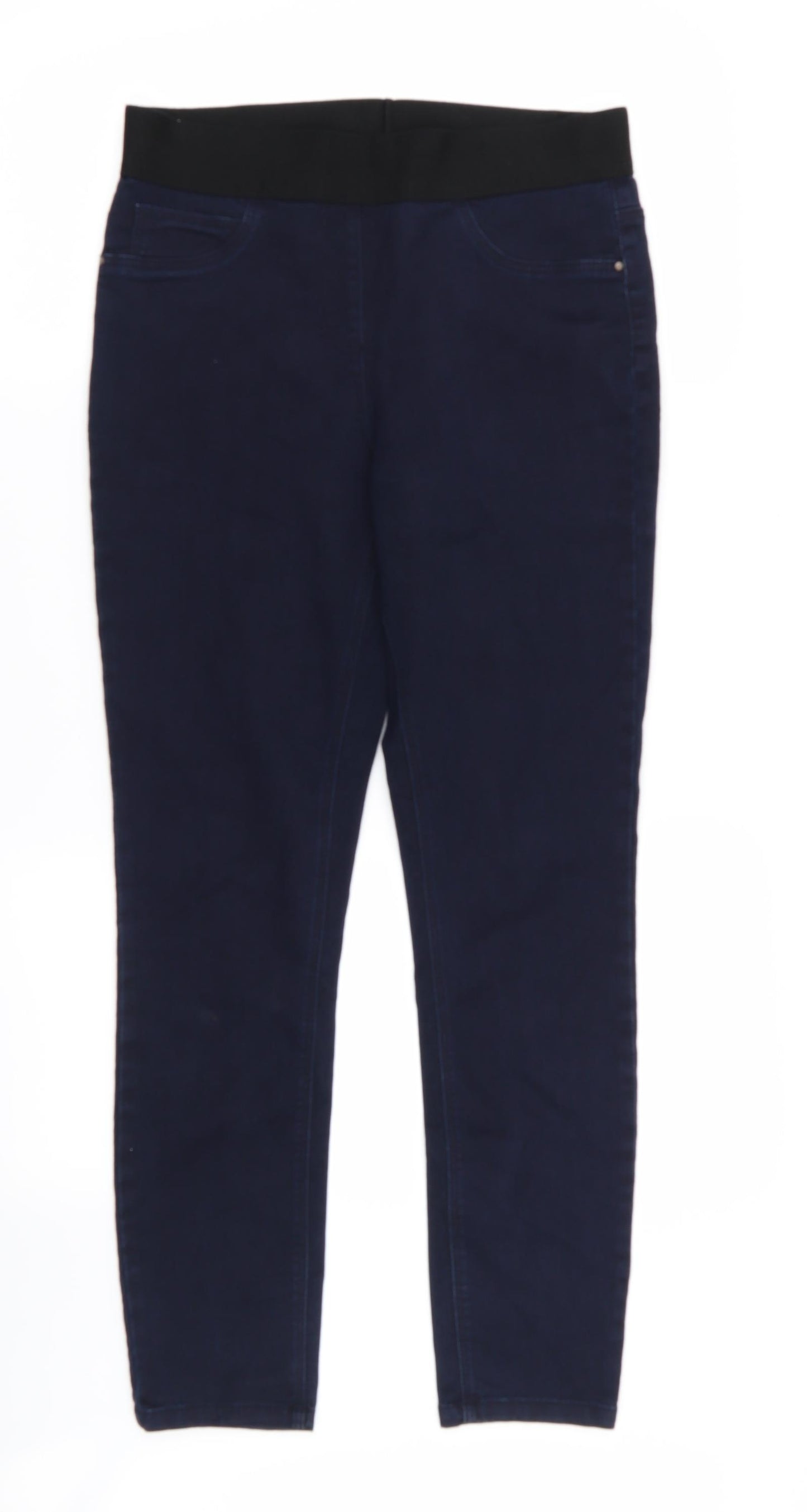 Asda George Womens Blue   Jegging Leggings Size 12 L27 in
