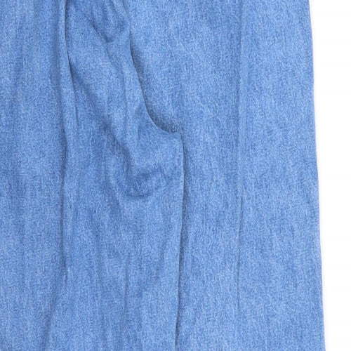 Classic Elements Womens Black  Denim Straight Jeans Size 6 L24 in - Stretch waistband