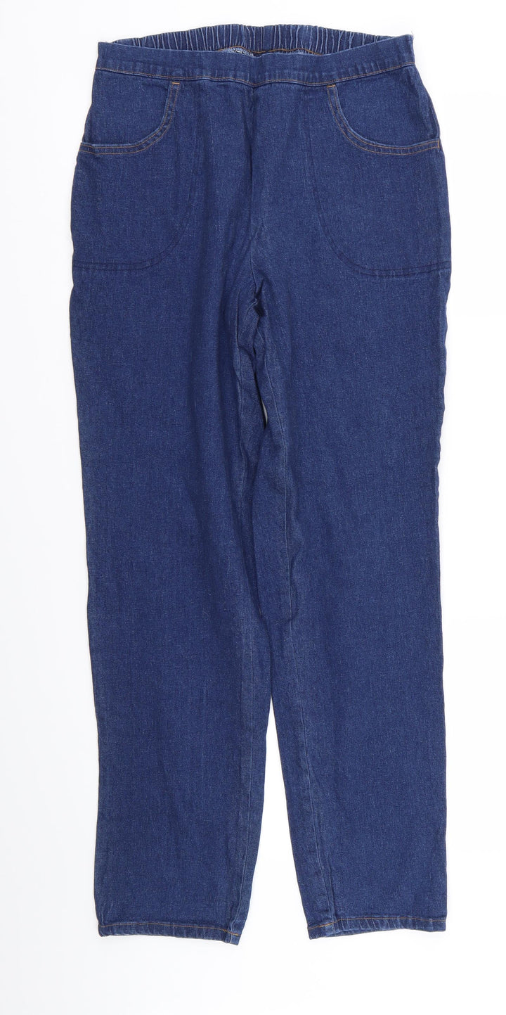 White Stag Womens Blue Jegging Leggings Size 6 L28 in - Stretch waistband