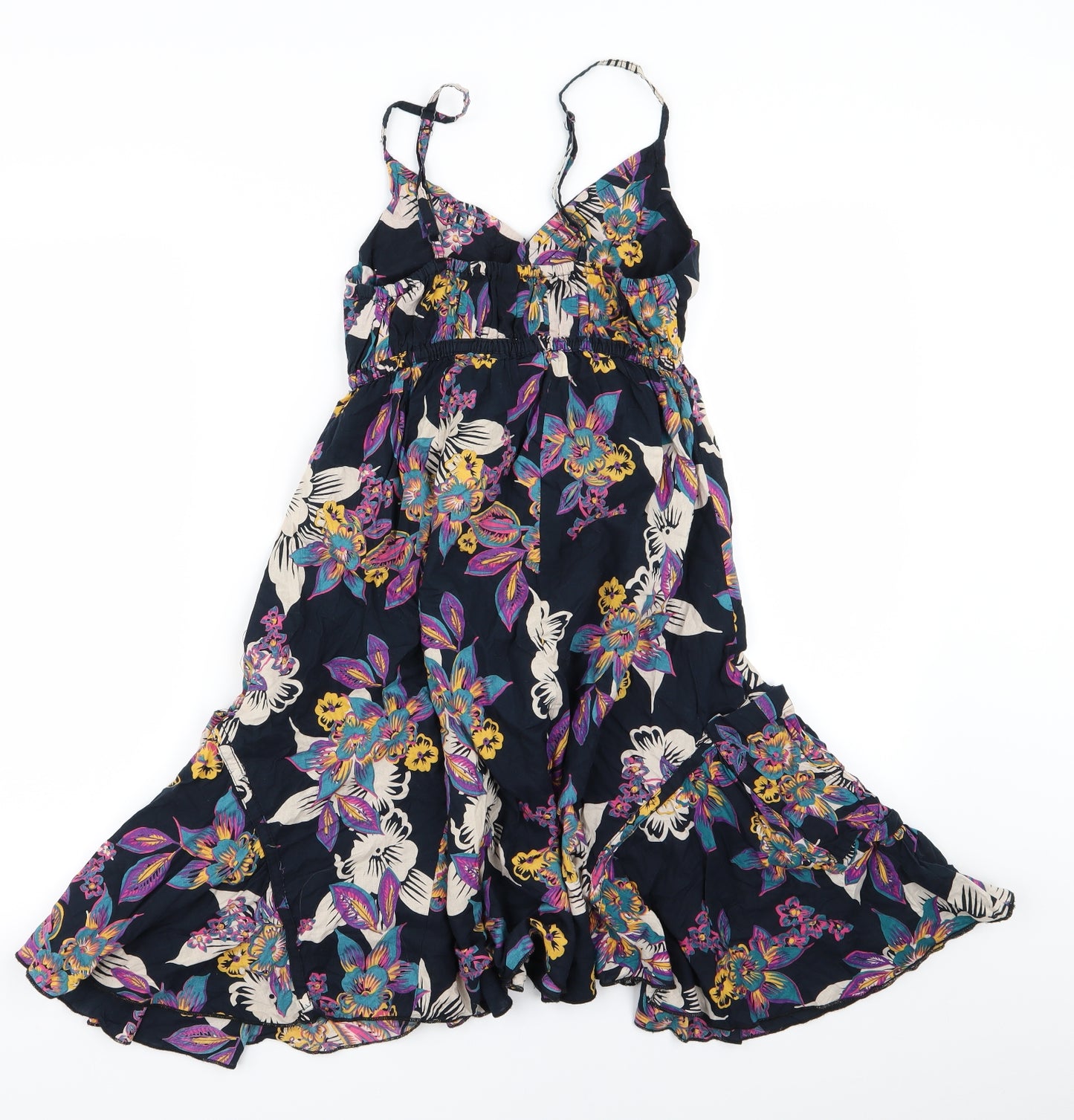 EVIE Womens Multicoloured Floral  Fit & Flare  Size 8