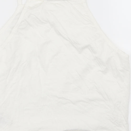 New Look Girls White Floral  Camisole Tank Size 14-15 Years