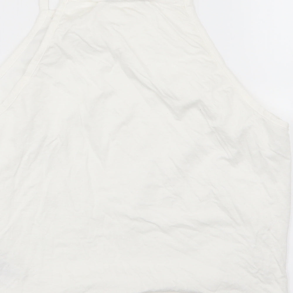 New Look Girls White Floral  Camisole Tank Size 14-15 Years