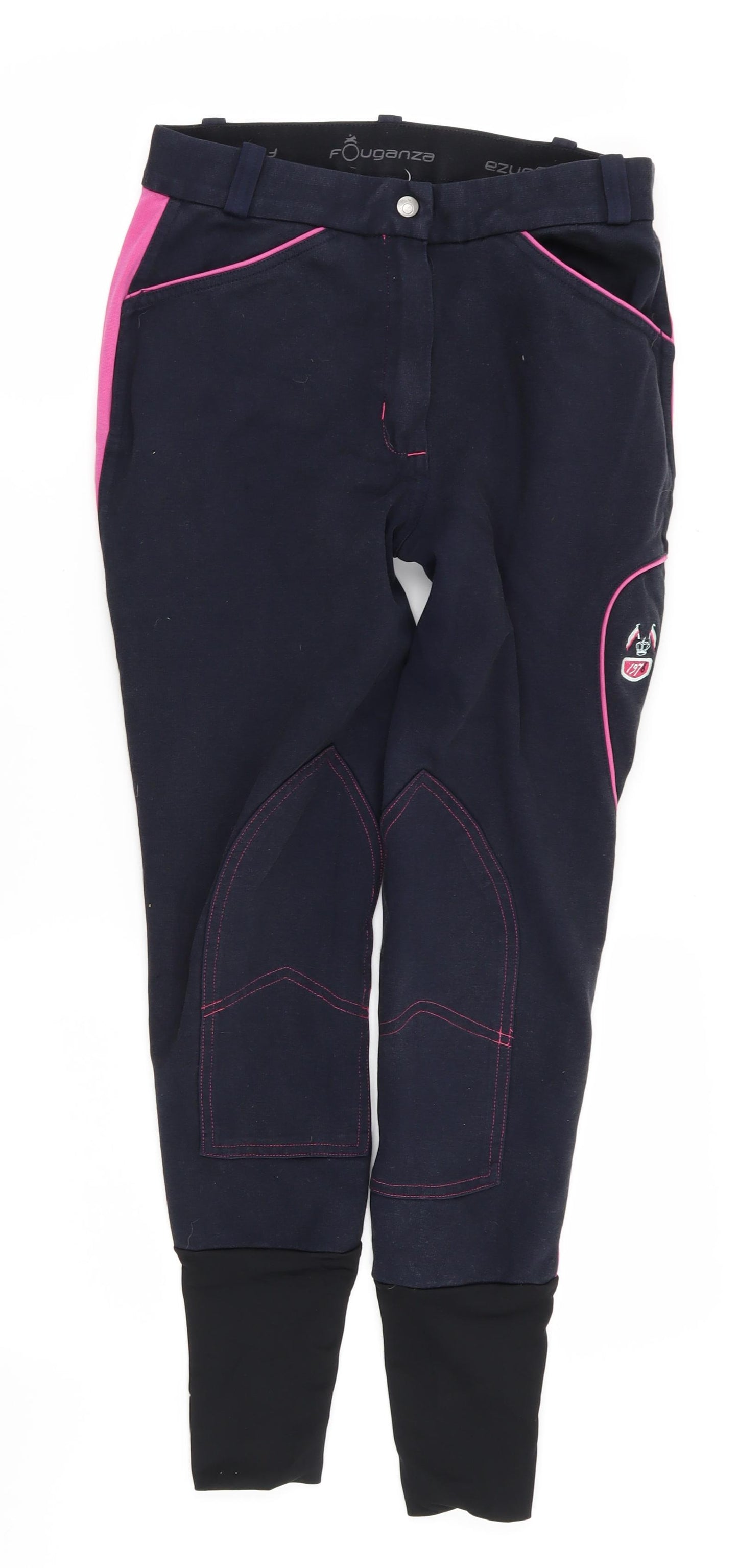 Fouganza Womens Blue   Trousers  Size 28 in L25 in