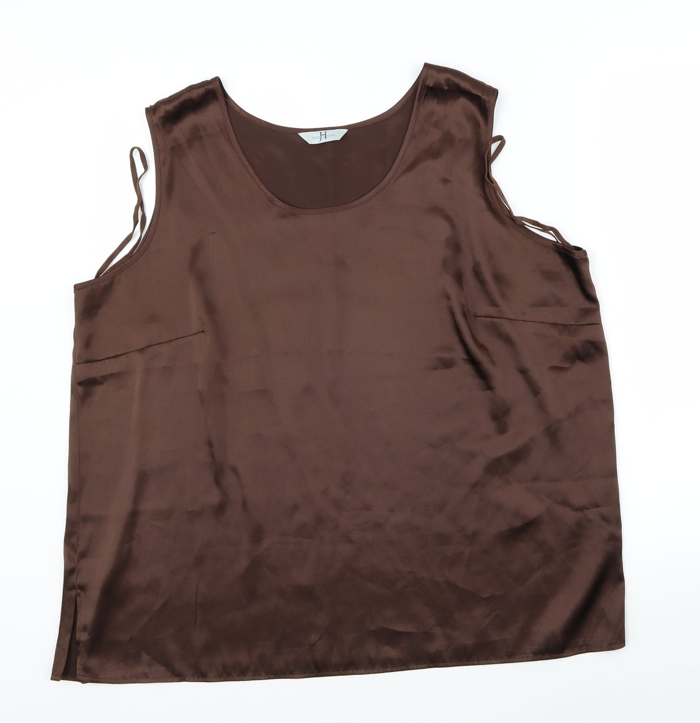 Joanna Hope Womens Brown   Basic Tank Size 22