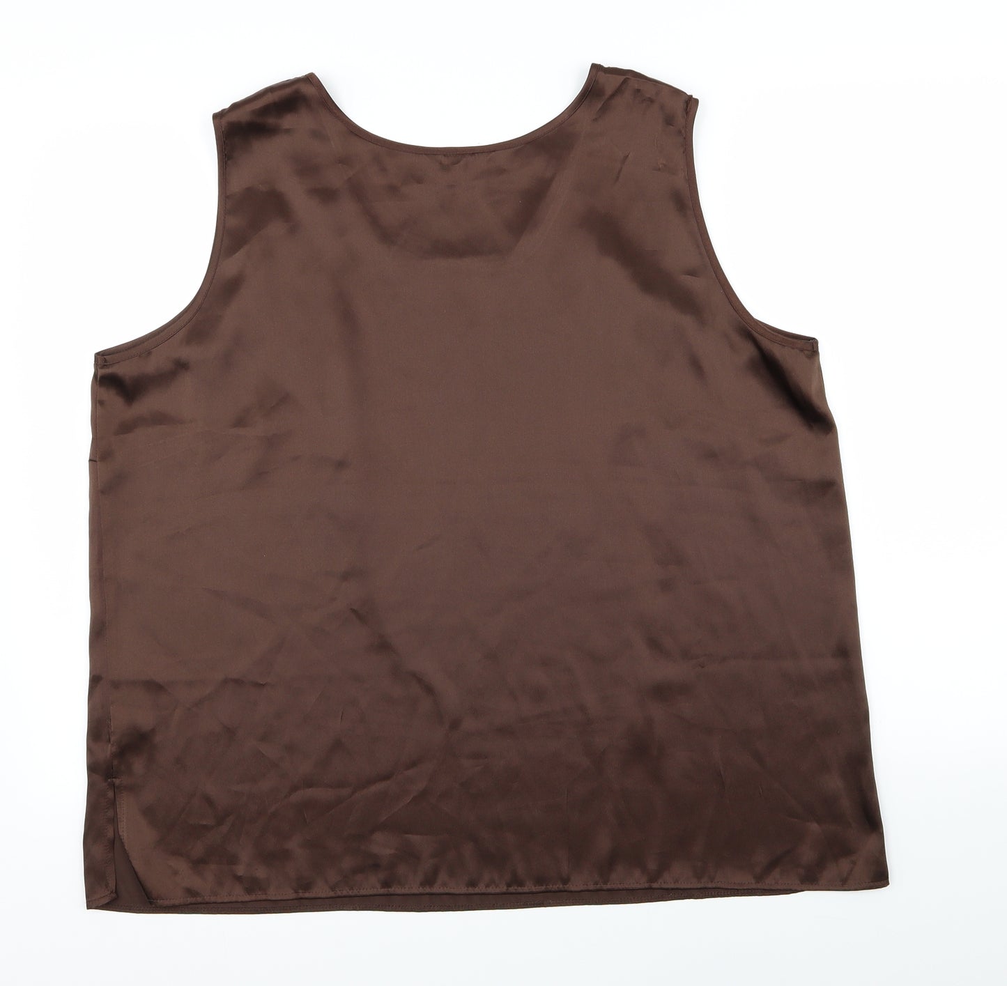 Joanna Hope Womens Brown   Basic Tank Size 22