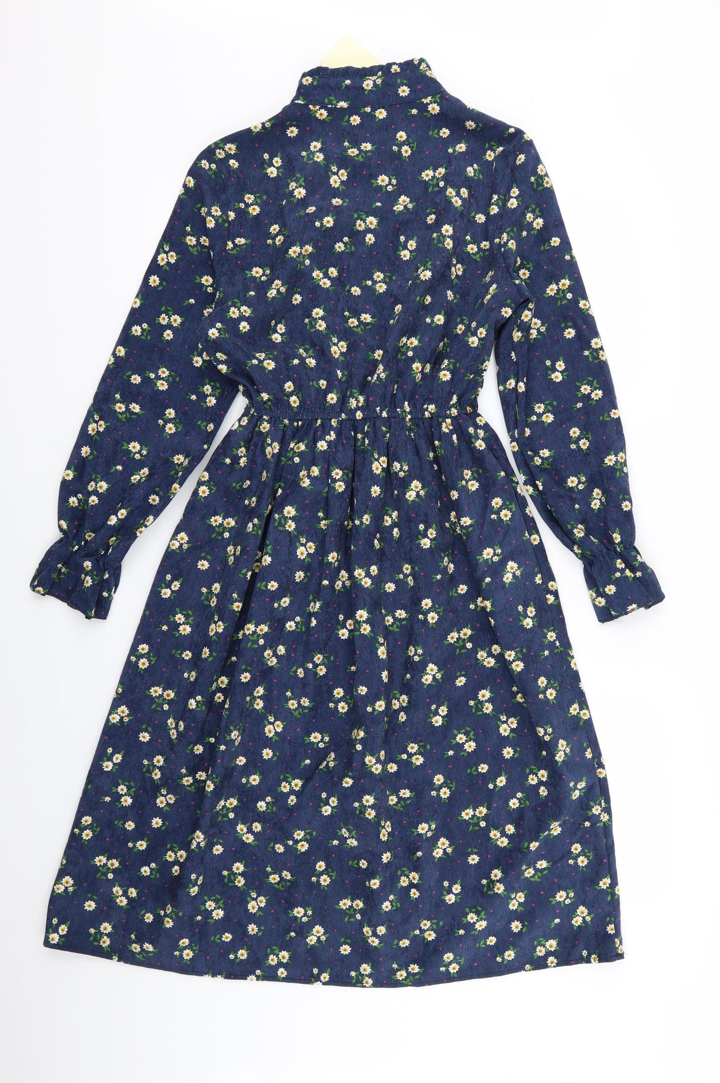 CRFS Womens Blue Floral  Fit & Flare  Size S