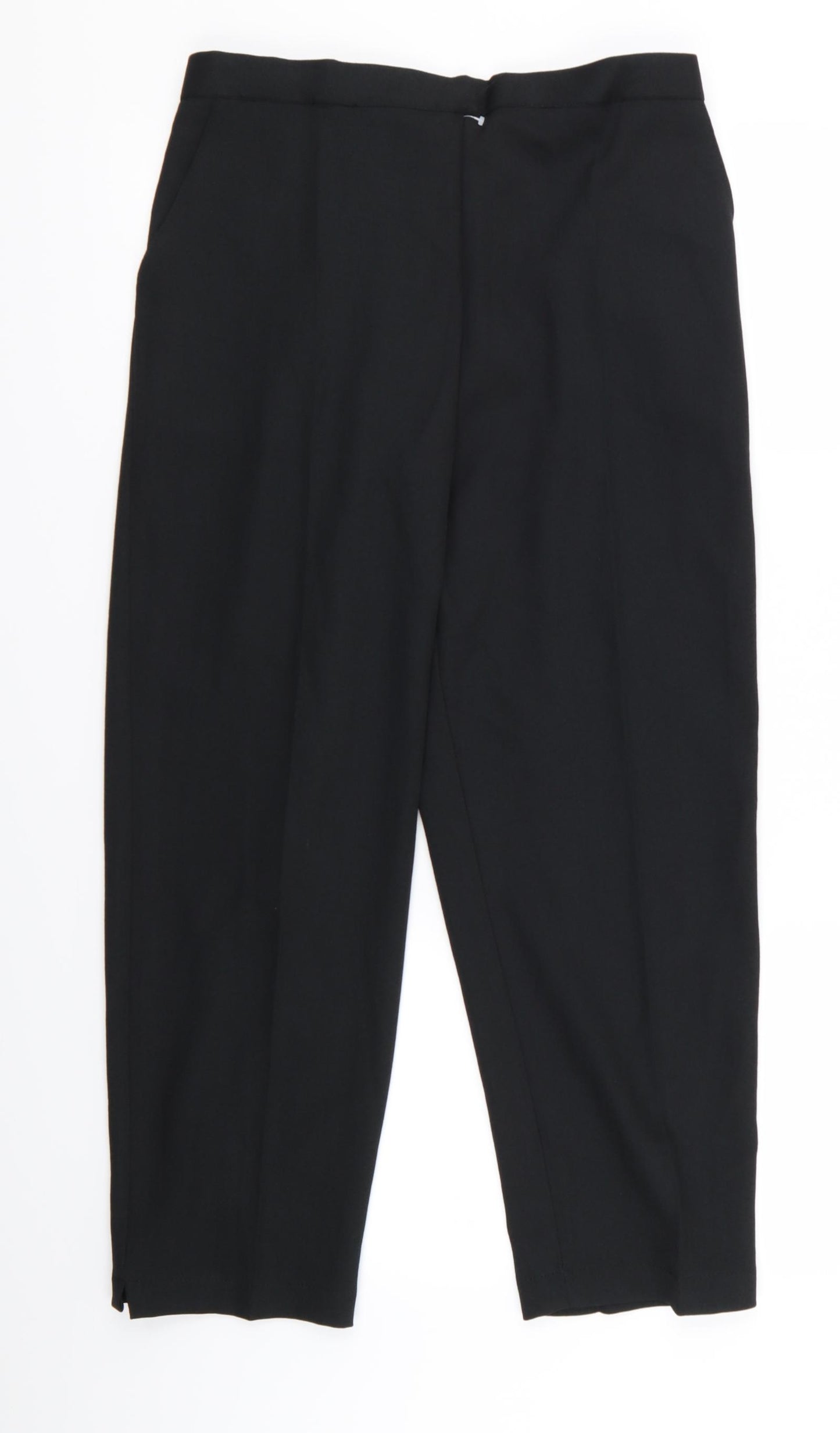 Emma Collection Womens Black   Trousers  Size 14 L25 in