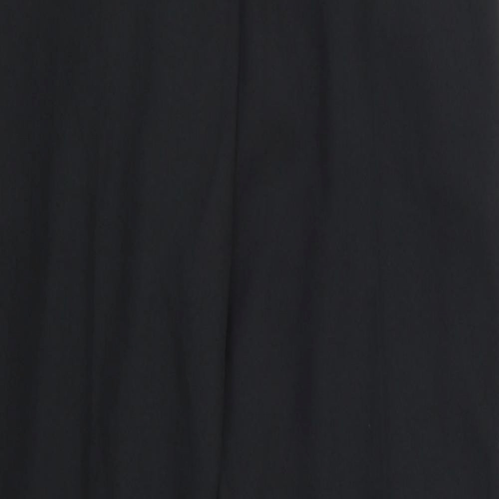 Emma Collection Womens Black   Trousers  Size 14 L25 in