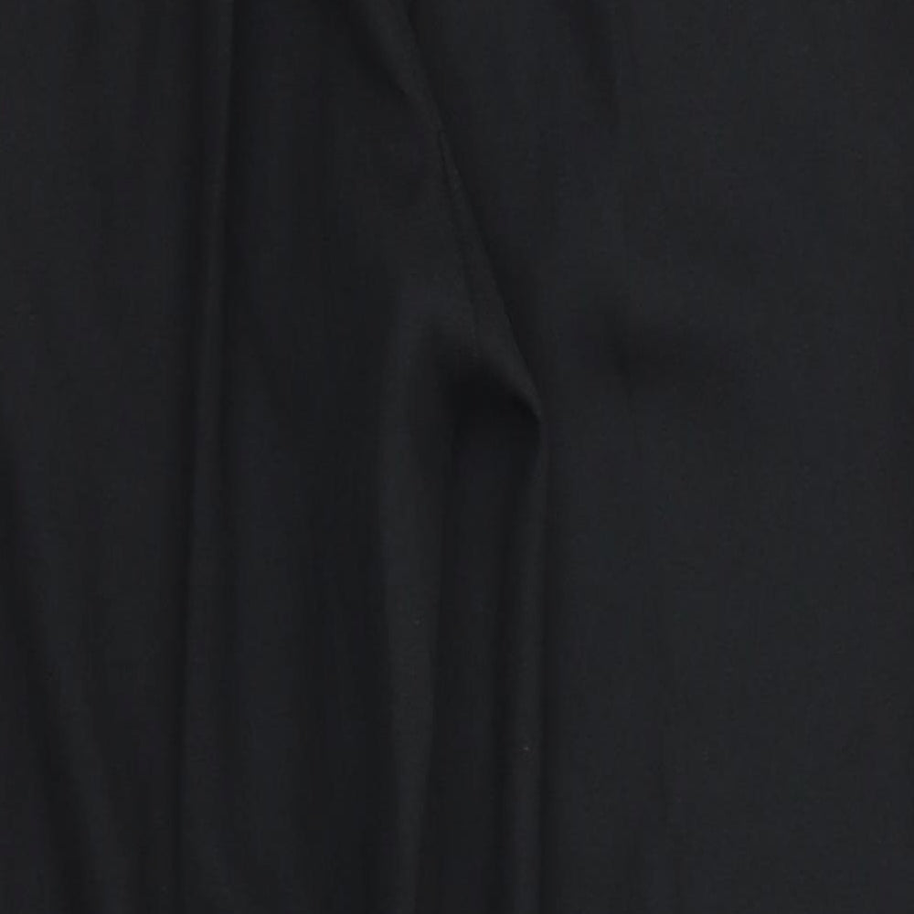 Emma Collection Womens Black   Trousers  Size 14 L25 in