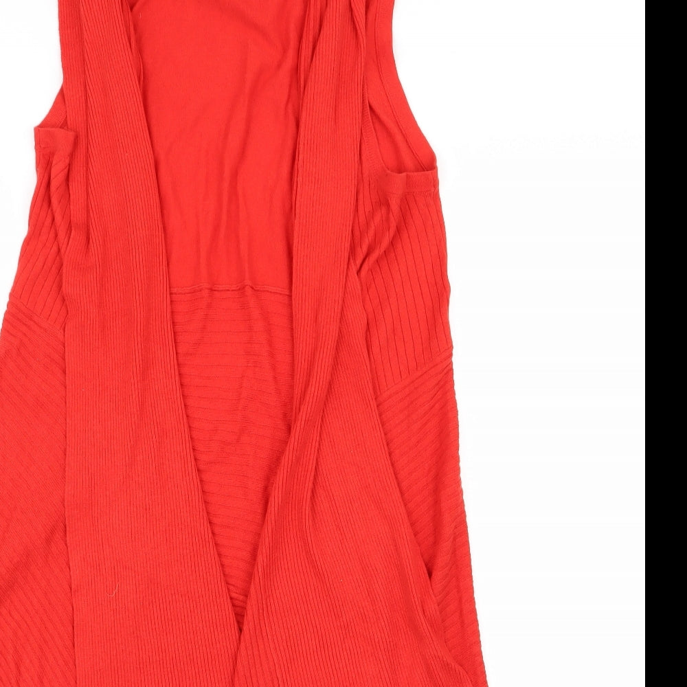 Wallis Womens Red   Cardigan Jumper Size M