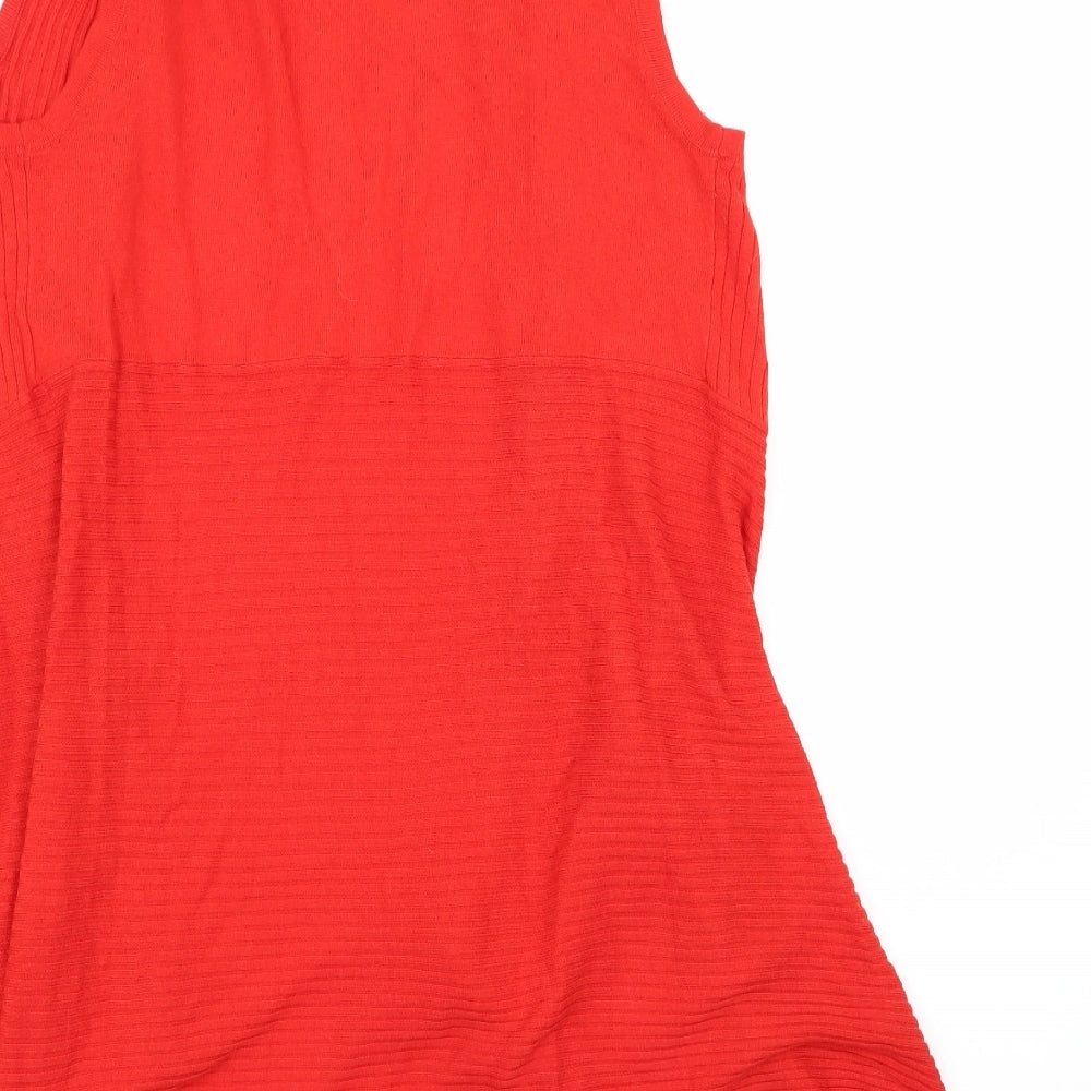 Wallis Womens Red   Cardigan Jumper Size M