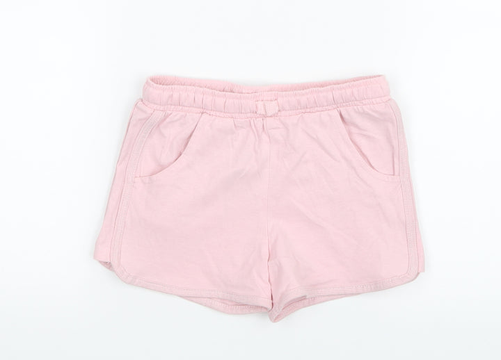 F&F Girls Pink Boyfriend Shorts Size 5-6 Years